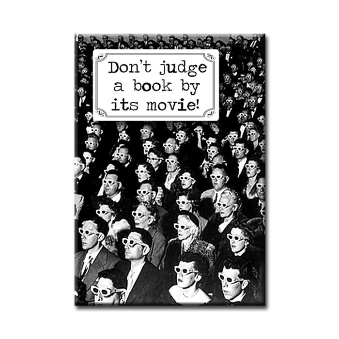 Don't Judge a Book by its Movie Magnets