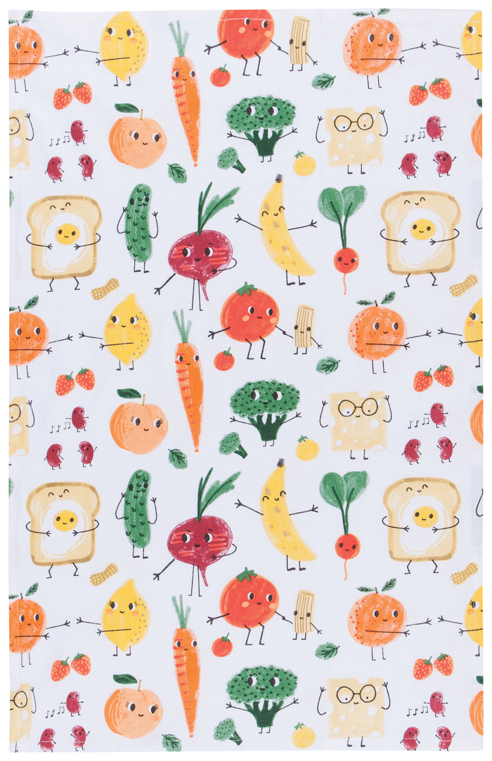 Funny Food Cotton Dishtowel