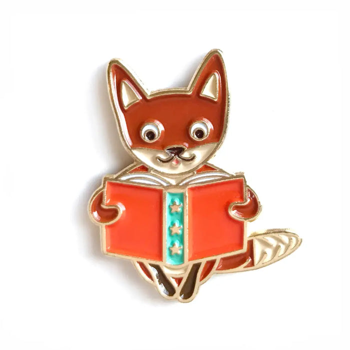 Reading Fox Enamel Pin