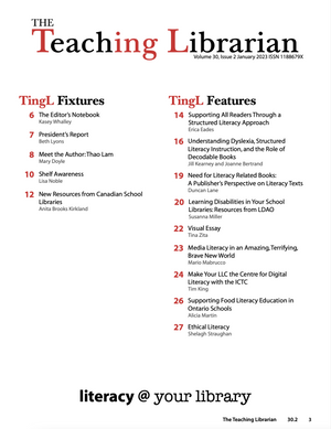 The Teaching Librarian (TingL) Magazine - Volume 30.2