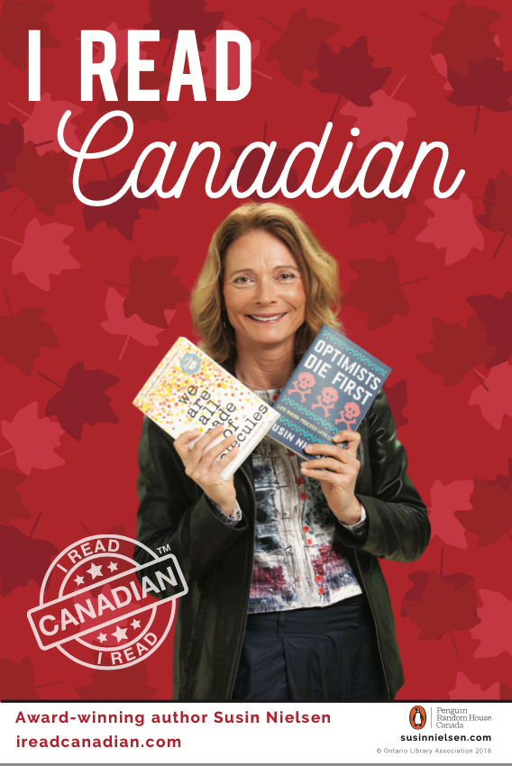 Susin Nielsen Poster - I Read Canadian