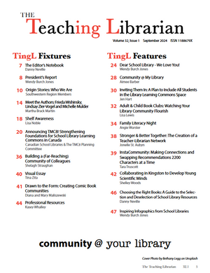 The Teaching Librarian (TingL) Magazine - Volume 32.1