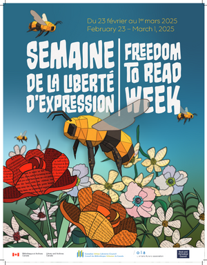 Freedom To Read Week 2025 Poster Download (PDF)