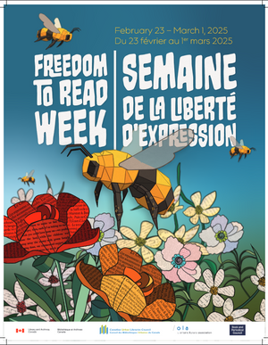 Freedom To Read Week 2025 Poster Download (PDF)