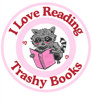 I Love Reading Trashy Books Sticker