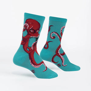 The Octive Reader Women's Crew (Teal)