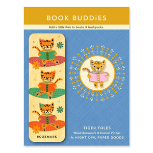 Tiger Tales Gift Set - Bookmark & Enamel Pin