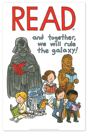 READ and Rule the Galaxy Poster