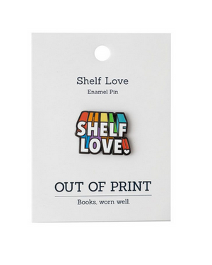 Shelf Love enamel pin