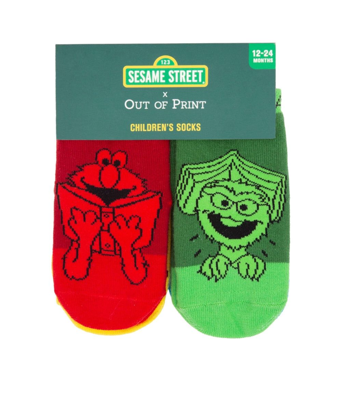 Sesame Street Baby/ Toddler Sock 4-Pack – The Library Marketplace
